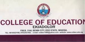 College of Education, Ekiadolor, Edo State