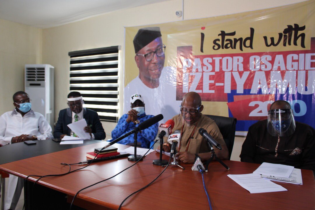The Edo State Media Campaign Council of the APC was inaugurated by the Deputy National Chairman on Media, APC National Campaign Council, Hon Patrick Obahiagbon, on Monday, July 13, 2020
