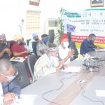 Minister of Science and Technology Dr Ogbonnaya Onu (2nd from right)