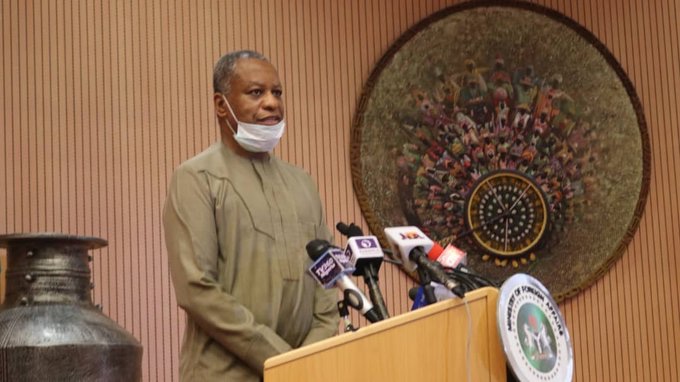 Minister of Foreign Affairs Geoffrey Onyeama