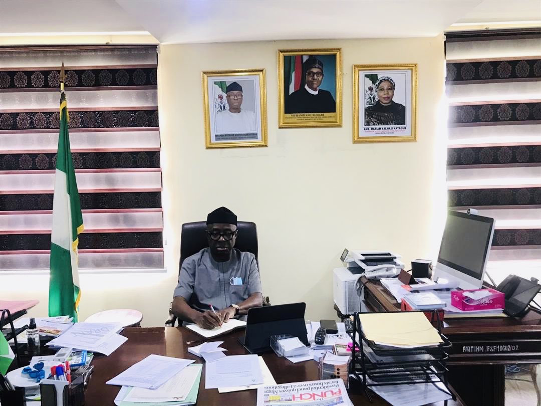 Minister of Industry, Trade and Investment Chief Niyi Adebayo