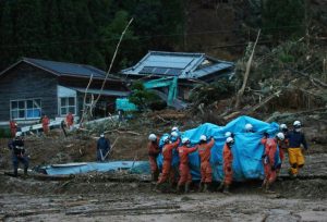 Japan’s southern island rain kills 16