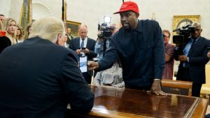 Trump Kanye West, Washington, USA – 11 Oct 2018