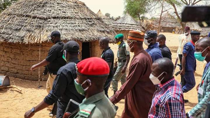 Gov-Babagana-Zulum-on-a-visit-to-Faduma-Kolomdi-village-after-the-Boko-Haram-brutal-attack