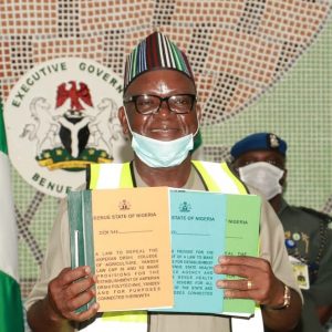 Benue State Governor Samuel Ortom