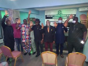 IPAC’s Caretaker Committee Executives in Anambra State being inaugurated