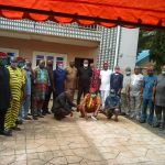 Ugwuerua (m) with the town union leaders (1)