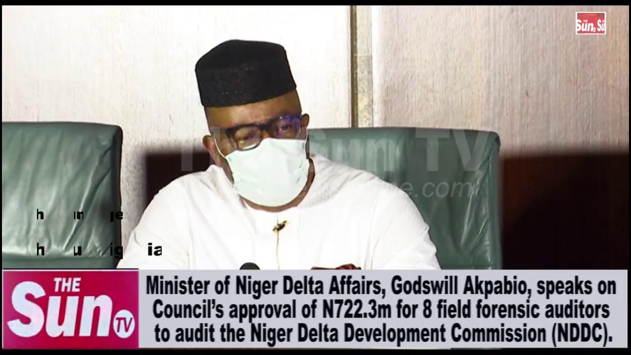 Akpabio speaks on Council’s approval of N722.3m for 8 field forensic auditors appointed to audit NDDC [Video]