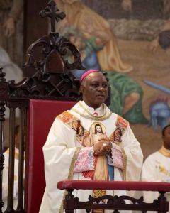 Catholic Archbishop of Lagos Most Reverend Alfred Adewale Martins