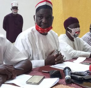 National Chairman of PRP, Falalu Bello, speaking to newsmen in Kaduna on Saturday