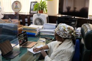Minister of Finance, Budget and National Planning, Mrs Zainab Ahmed