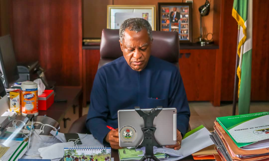 Minister of Foreign Affairs Geoffrey Onyeama