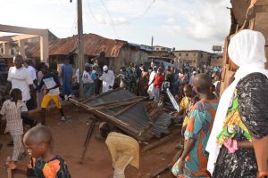 Kwara State Deputy Governor Kayode Alabi commiserated with the families of those who died in Sunday’s rainstorm (Mon, Sep 21, 2020)