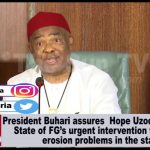 Buhari assures Uzodinma of FG’s urgent intervention to address erosion problems in Imo [Video]