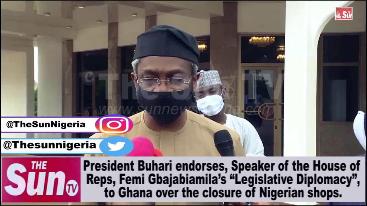 Ghana: Gbajabiamila gets Buhari’s blessings for ‘legislative diplomacy’ [Video]