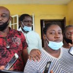 isola Ajayi at the Police Headquarters, Moscow Road, Port Harcourt, Rivers State