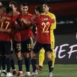 Spain edge Switzerland to stay top of UEFA Nations League group
