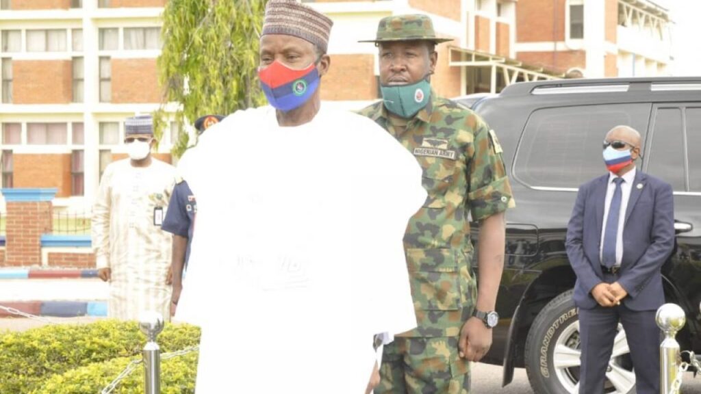 Minister of Defence General Bashir Salihi Magashi (retd)