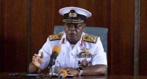 Chief of Naval Staff Vice Admiral Ibok Ibas