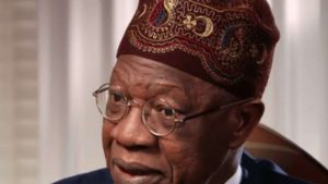 Minister of Information and Culture Lai Mohammed