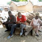 The Social and behaviour change coordinator,Save the Children in Jigawa state Mr Ibrahim Haruna at the middle
