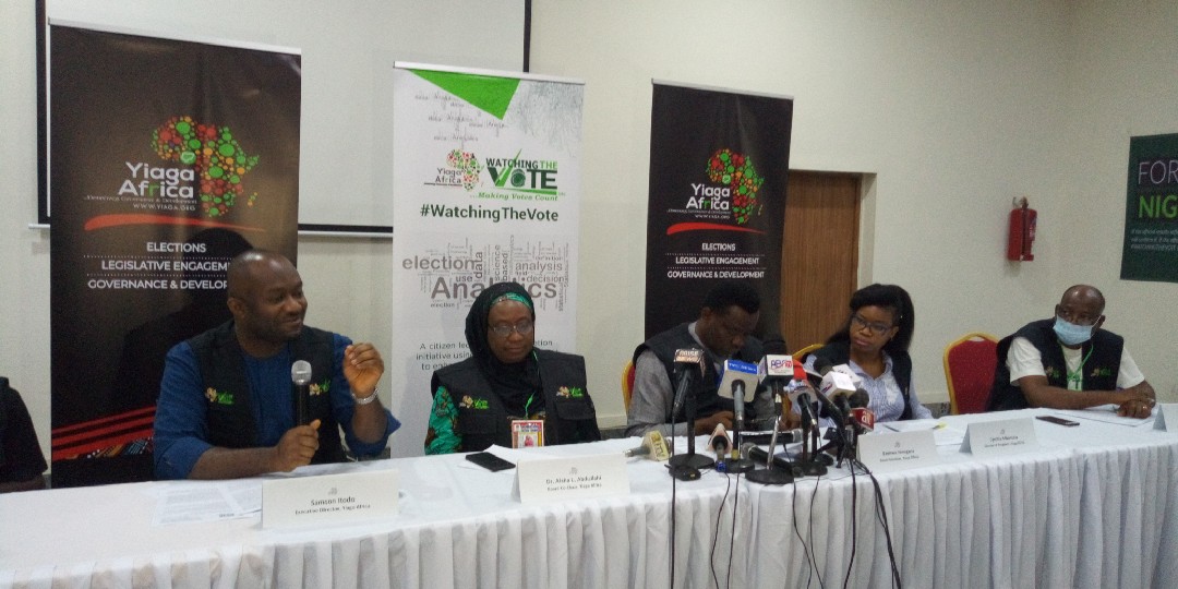 Yiaga Africa news conference ahead of the Ondo State Governorship election on Saturday, October 10, 2020