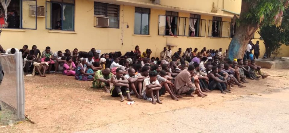 #EndSARS: Police parades 144 suspected looters in Ilorin
