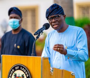 Lagos State Governor Babajide Sanwo-Olu