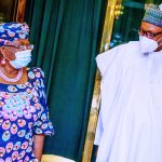 PRESIDENT BUHARI RECEIVES IN AUDIENCE DR OKONJO-IWEALA 0A