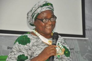 President of Nigerian Economic Society (NES), Professor Sarah Anyanwu