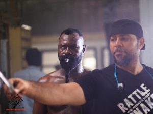 Ramsey Nouah in action in Rattlesnake