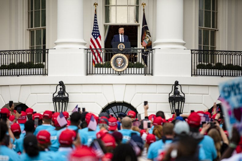 US President Donald Trump