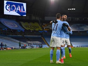 Manchester City in charge of Group C after 3-0 win over Olympiakos