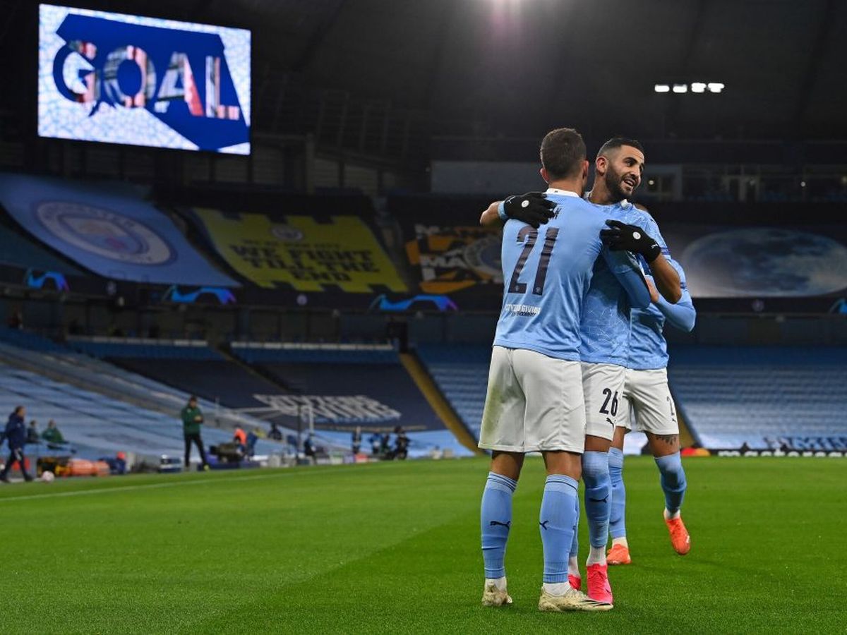 Manchester City in charge of Group C after 3-0 win over Olympiakos