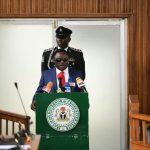 Cross River State Governor Ben Ayade presenting 2021 Budget to State House of Assembly