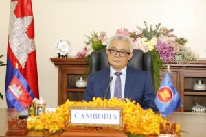 Cambodian Prime Minister Hun Sen