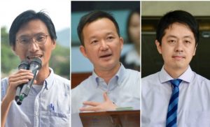 Chu Hoi-dick, Ray Chan and Ted Hui