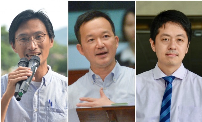 Chu Hoi-dick, Ray Chan and Ted Hui