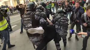 36 detained at right-wing extremist protest in Moscow