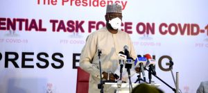 Presidential Task Force on COVID-19 Chairman Boss Mustapha