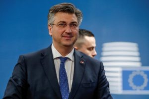 Croatian Prime Minister Andrej Plenkovic