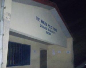 Divisional-Police-Headquarters-Igueben-Edo-State-attacked-by-suspected-armed-robbers-on-Monday-night.