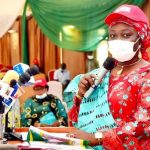 Gombe State Commissioner of Women Affairs and Social Development Mrs Naomi Awak