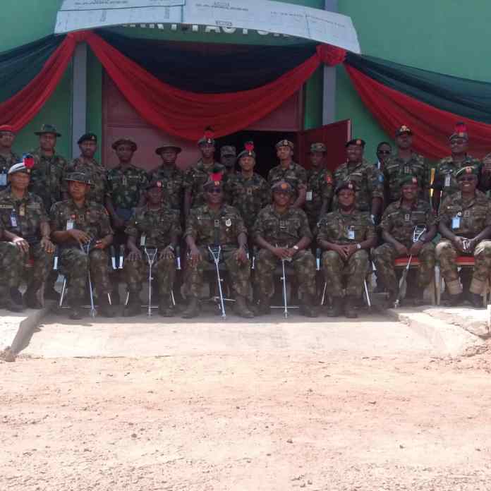Kaduna: Buratai commissions multiple projects inside engineering depot