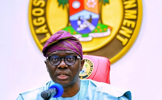 Lagos State Governor Babajide Sanwo-Olu