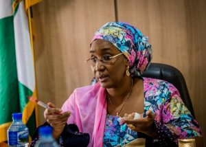 Minister of Humanitarian Affairs Sadiya Farouq