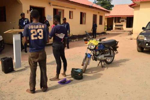 Ondo NSCDC arrest two suspected robbers