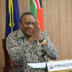 Kenyan President Uhuru Kenyatta