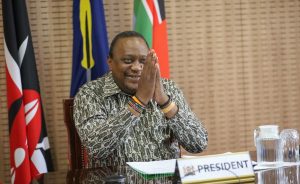 Kenyan President Uhuru Kenyatta