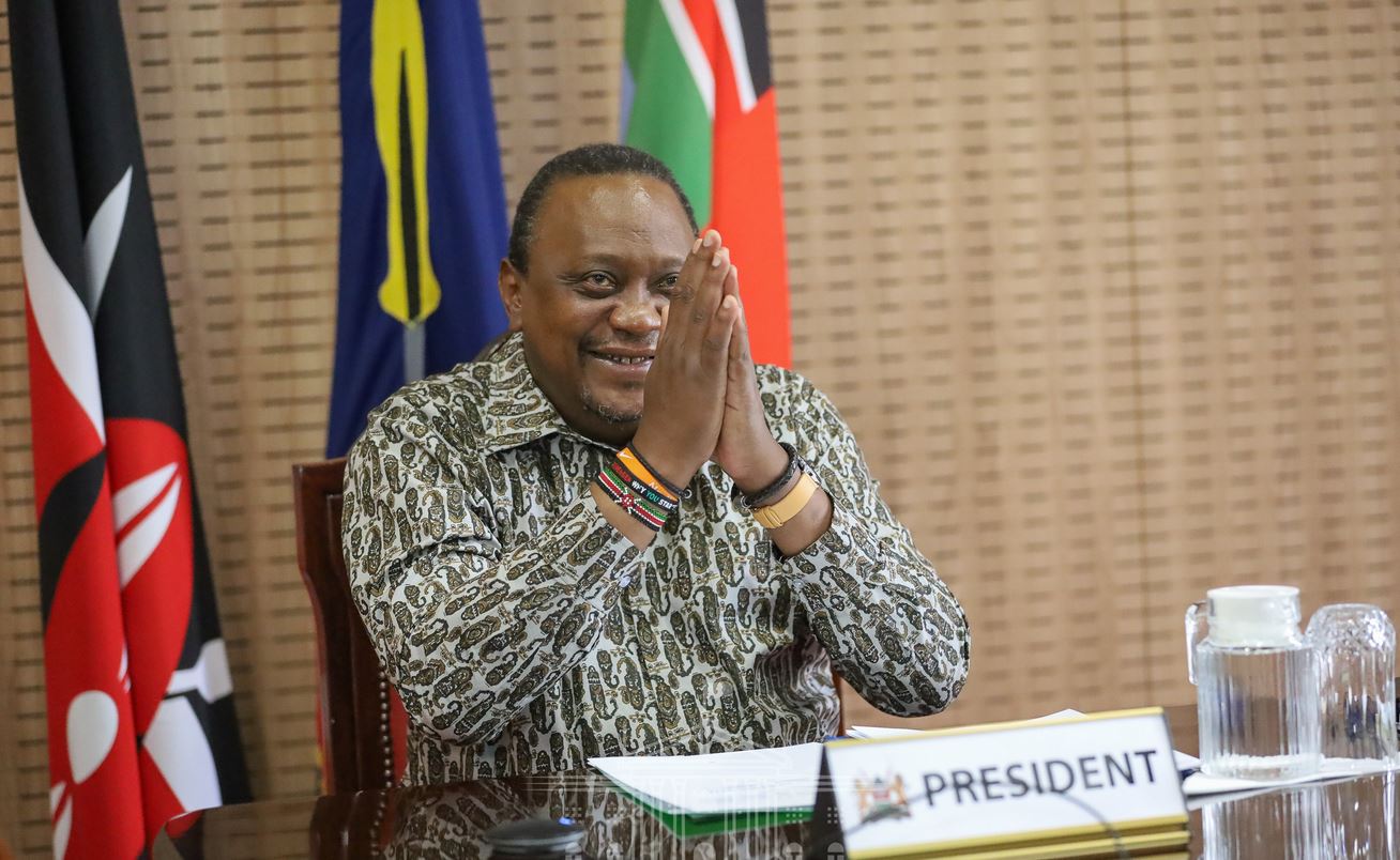 Kenyan President Uhuru Kenyatta